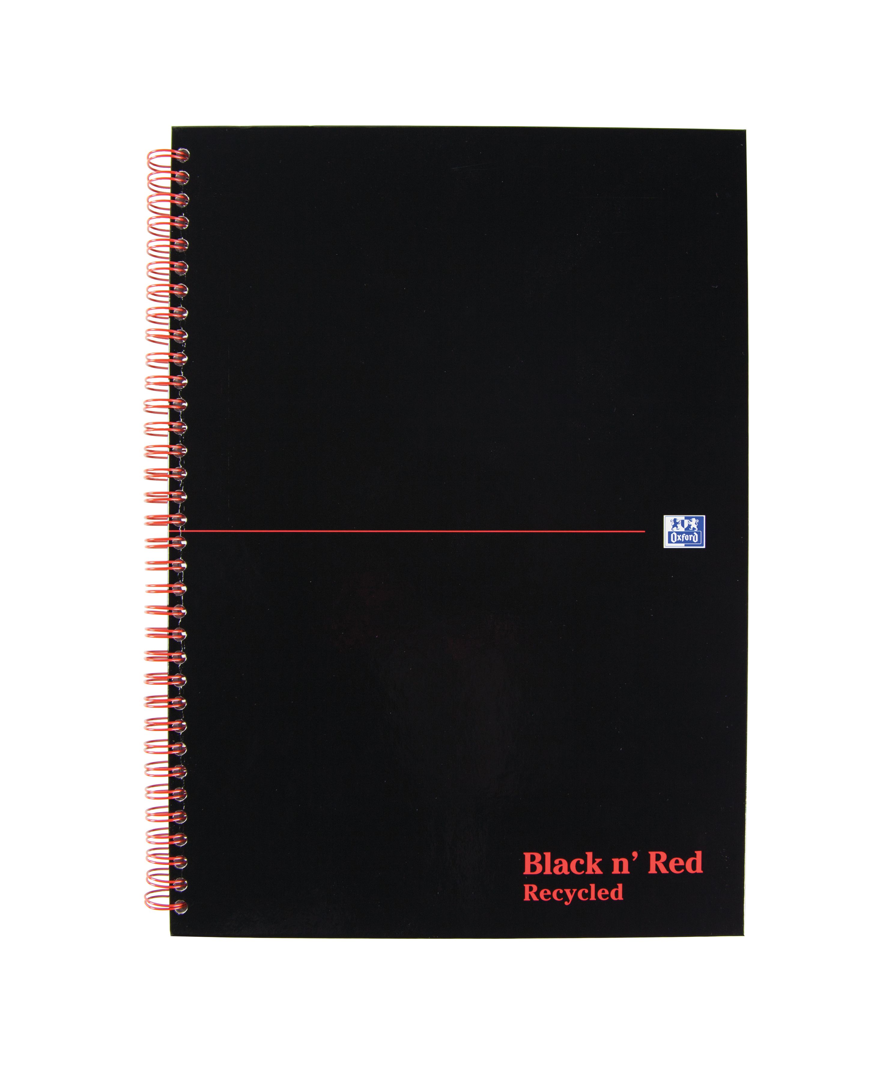 BnR A4 Recy Wire Hardback Notebook PK5