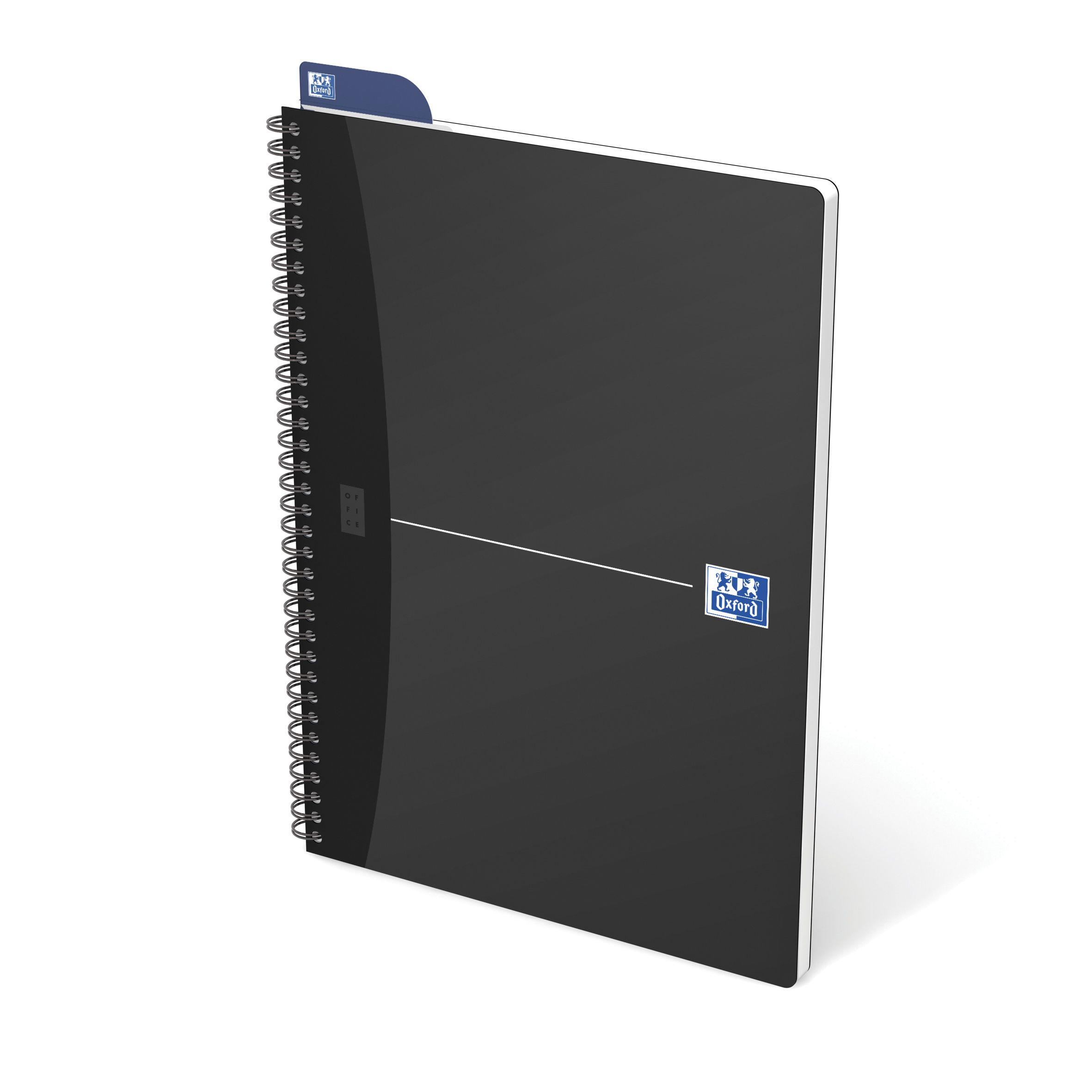 Oxford A4 Wirebound Polypropylene Cover Notebook Ruled 180 Pages Metallic Assorted Colours (Pack 5)