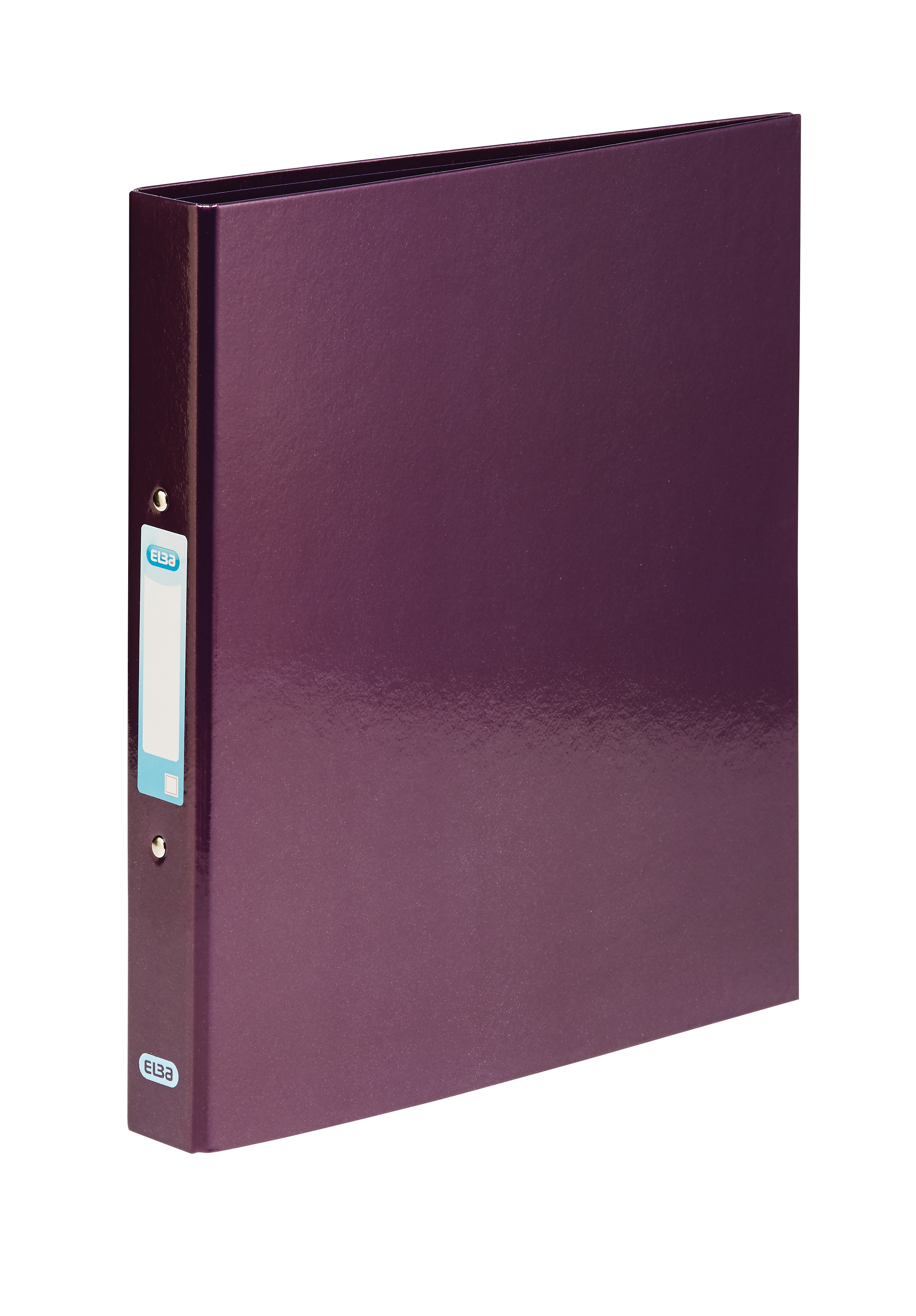 Elba Ring Binder Laminated Gloss Finish 2 O-Ring 25mm A4+ Metallic Purple Ref 400017758 Elba Ring Binder Laminated Gloss Finish 2 O-Ring 25mm A4+ Metallic Purple Ref 400017758