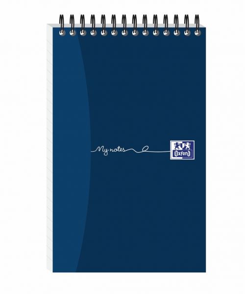Oxford MyNotes Reporters Notebook 90gsm Ruled Perforated 160pp 125x200mm Ref 100080496 [Pack 10]