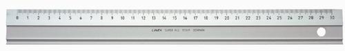 Rulers Linex Aluminium Hobby Ruler 30cm Silver LX E2930M
