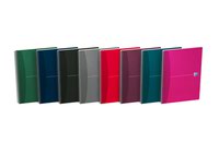 Oxford Touch A4 160 Page Wirebound Hardback Notebook Assorted Colours, Pack  of 3