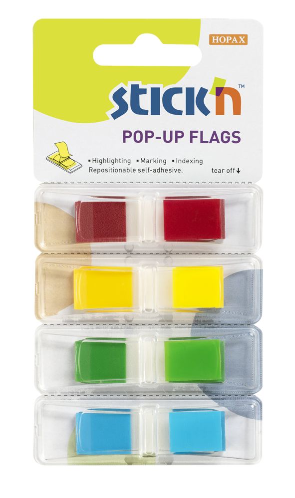 Pop-Up Flags 12mm 140 Tabs Printed