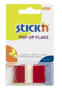 SELECT INDEX FLAGS RED 25MM PK50
