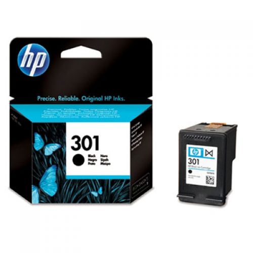 HP 301 Black Standard Capacity Ink Cartridge 170 pages 3ml - CH561EE