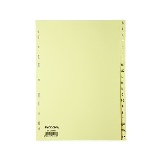 Initiative Divider A4 Manilla A-Z Buff Initiative Divider A4 Manilla A-Z Buff