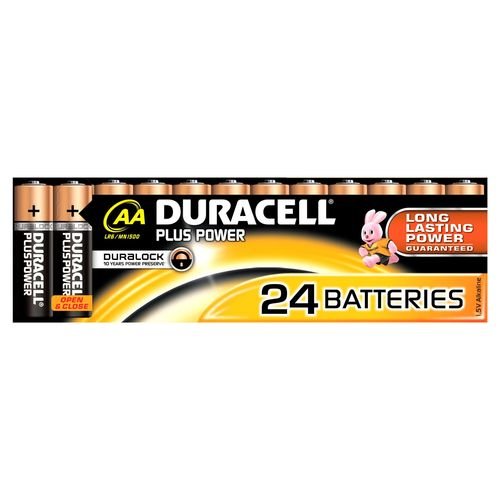 Duracell+Duralock+Plus+Power+Batteries+AA+Pack+24