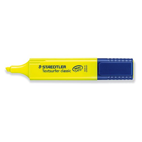 Staedtler Textsurfer Classic Highlighter Lightfast Inkjet-safe Line Width 2.5-4.7mm Yellow