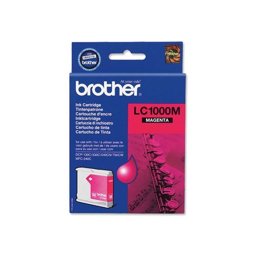 Brother+LC1000M+Ink+Cartridge-Magenta