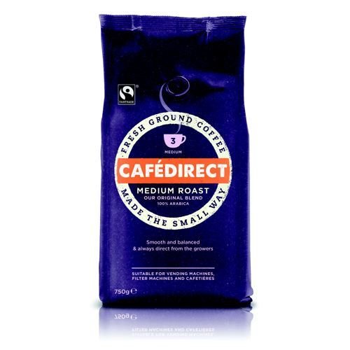 Cafe+Fairtrade+Roast+Ground+Coffee+750g