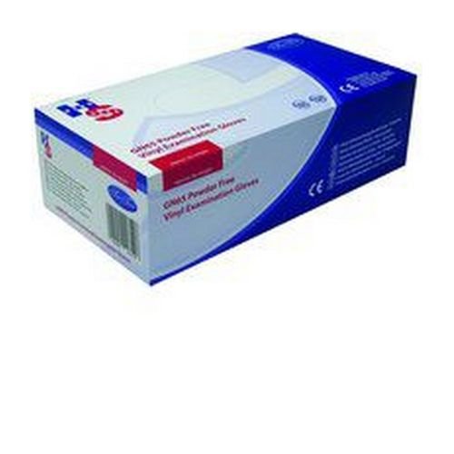 Handsafe+Powder-Free+Vinyl+Gloves+Medium+Pack+100+Clear