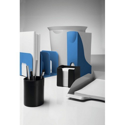 Durable ECO Recycled Plastic Magazine Stand Desk File Holder Organiser - Blue Durable ECO Recycled Plastic Magazine Stand Desk File Holder Organiser - Blue