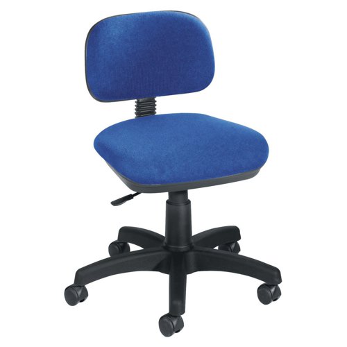 KF50204 Jemini Gas-Lift Typists Chair Blue 