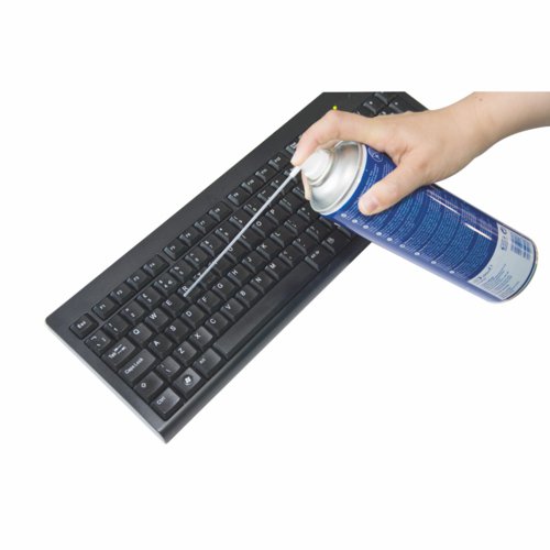 Durable Powerclean Standard Air Duster for Computer & Keyboard Cleaning