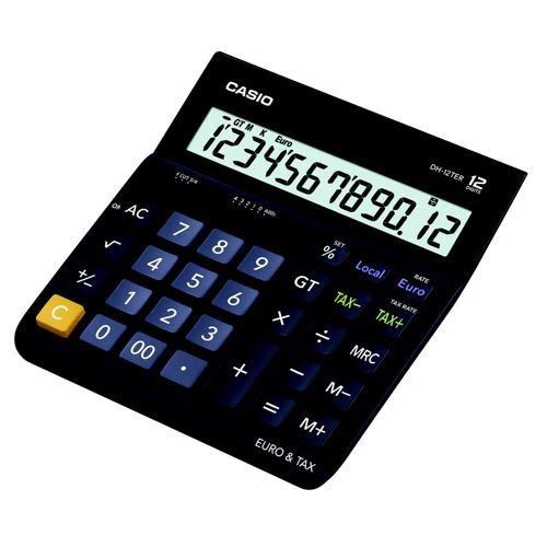 Casio Desktop Calculator Euro 12 Digit 3 Key Memory (CT9225) | PBS Business