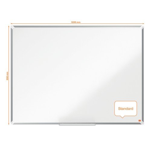 Nobo Premium Plus Steel Whiteboard 1200x900 Nobo Premium Plus Steel Whiteboard 1200x900