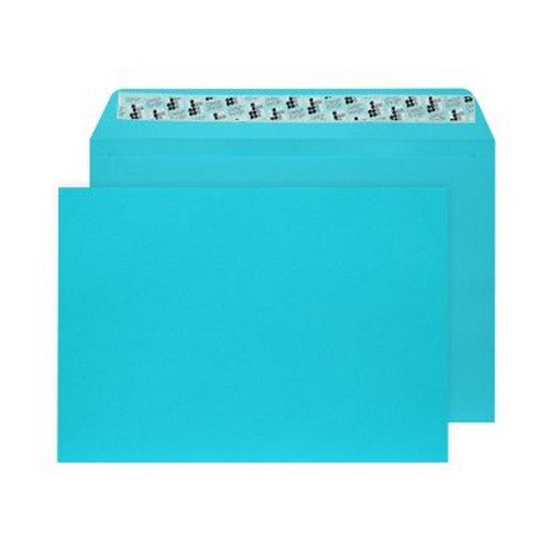 Vibrant Wallet Envelope C6 114x162mm Superseal Pacific Blue 120gsm Boxed 500