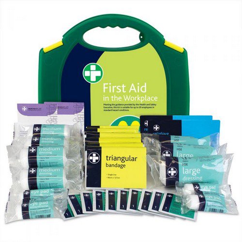 Hse First Aid Kit In Integral Aura Box With Superior Contemporary Looks. Durable Polypropylene Box W