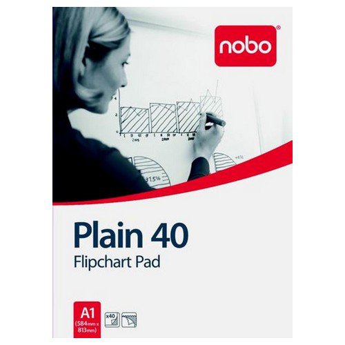 Nobo Flipchart Pad A1 Plain