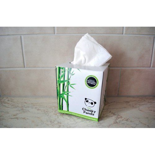 Cheeky Panda Facial Tissues Cube 56 Sheets (Pack of 12) 1103040 Cheeky Panda Facial Tissues Cube 56 Sheets (Pack of 12) 1103040