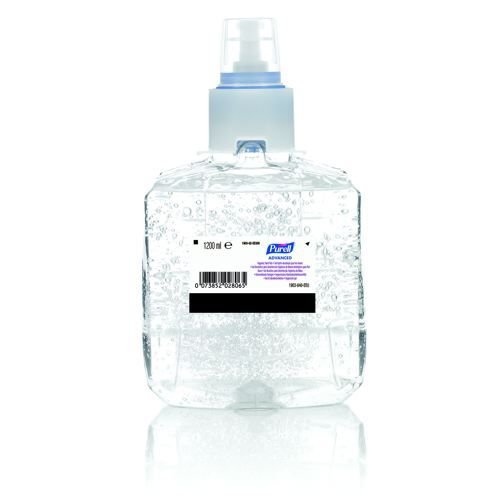 Purell+Advanced+Hygienic+Hand+Rub+LTX-12+1200ml+Refill+Cartridge+%28Pack+of+2%29+1903-02-EEU