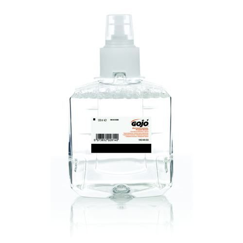 Gojo+Antibacterial+Foam+Soap+LTX-12+1200ml+Refill+Cartridge+%28Pack+of+2%29+1952-02-EEU00