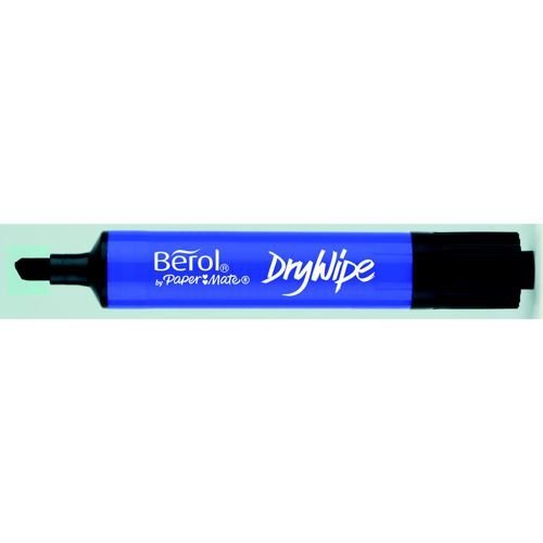 Berol+Drywipe+Pen+Chisel+Black+Classpack