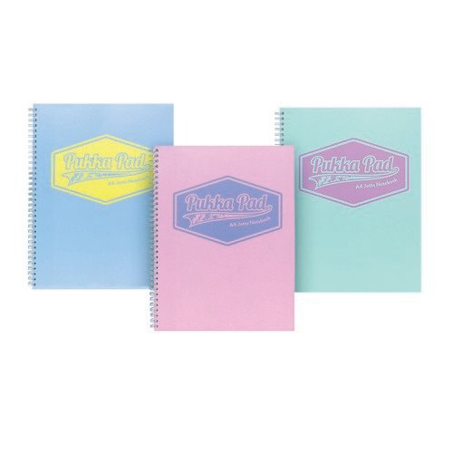 Pukka+Pad+Pastel+Jotta+Pad+A4+%28Pack+of+3%29+8628-PST