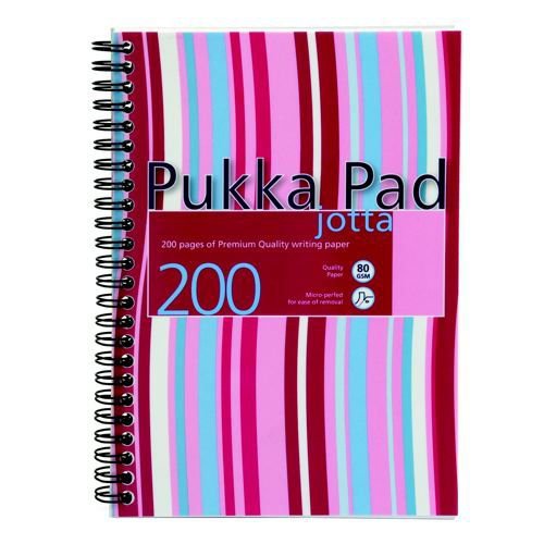 Pukka Pad A5 200 Page 80gsm Jotter/Notebook Pk of 2 