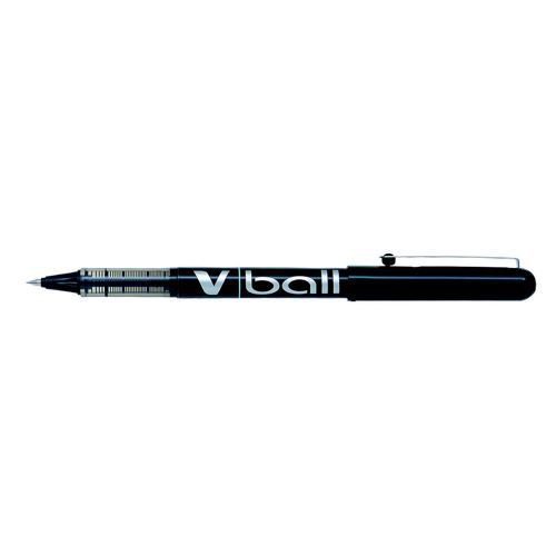 uniball™ Roller Rollerball Pen - Micro Pen Point - 0.5 mm Pen Point Size -  Black Liquid Ink - Black Barrel - 72 / Pack