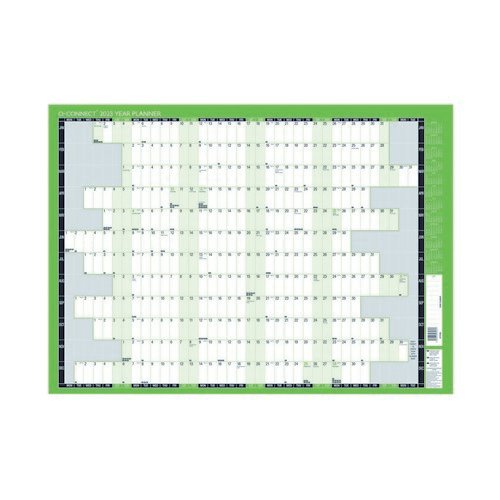 Q-Connect+Year+Planner+Unmounted+2023+855+x+610mm