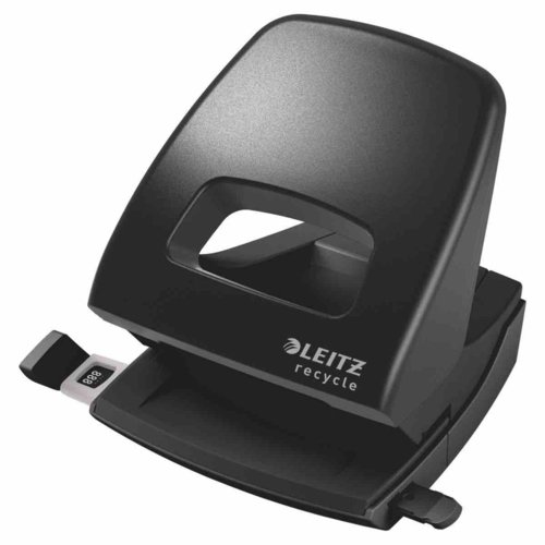Leitz Recycle Hole Punch 30 sheet Black Leitz Recycle Hole Punch 30 sheet Black
