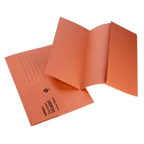 Document Wallet 285gsm Foolscap by Q-Connect 