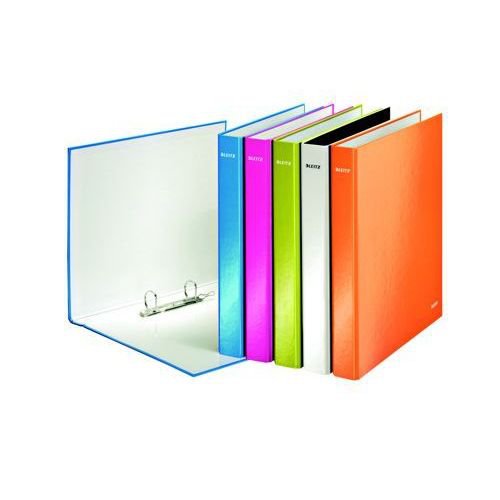 Rexel A4 Clear Ice 2 Ring Binders Pack of 10 
