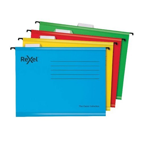 Rexel+Classic+Suspension+File+Fc+Blue+Pack+25