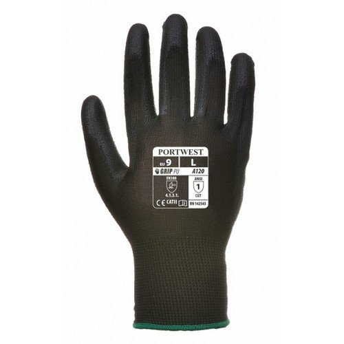 PU Palm Glove Black XS/6XXL/12 Pack 480