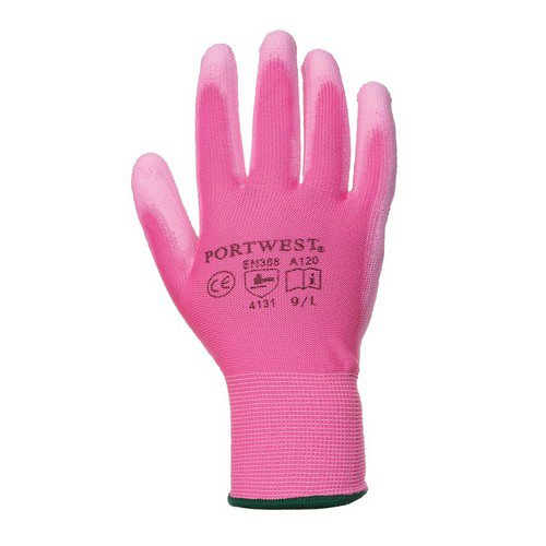 PU Palm Glove Pink XS/6XXL/16 Pack 480