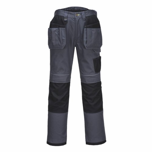 Tradesman Holster Trousers Grey/Black 2848 Pack 30
