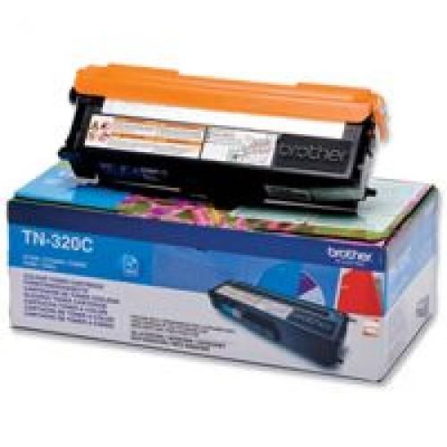 Brother+TN-320C+Toner+Cartridge-Cyan