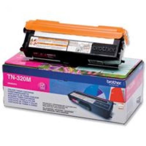 Brother+TN-320M+Toner+Cartridge-Magenta