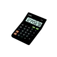 Casio MS-8B 8-digit Extra Large Display Compact Desk Calculator Tax/Currency Function Black