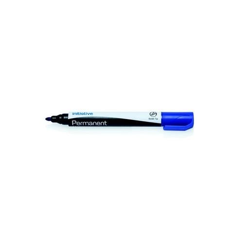 Initiative+Permanent+Bullet+Tip+Marker+Xylene+Free+Water+and+Light+Resistant+Blue