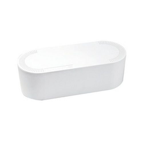 D-Line+Cable+Tidy+Unit+340x120x115mm+White+Small