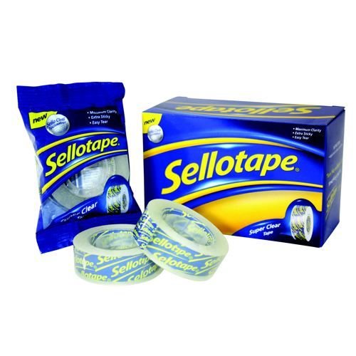 Sellotape+Super+Clear+Tape+18mmx25m