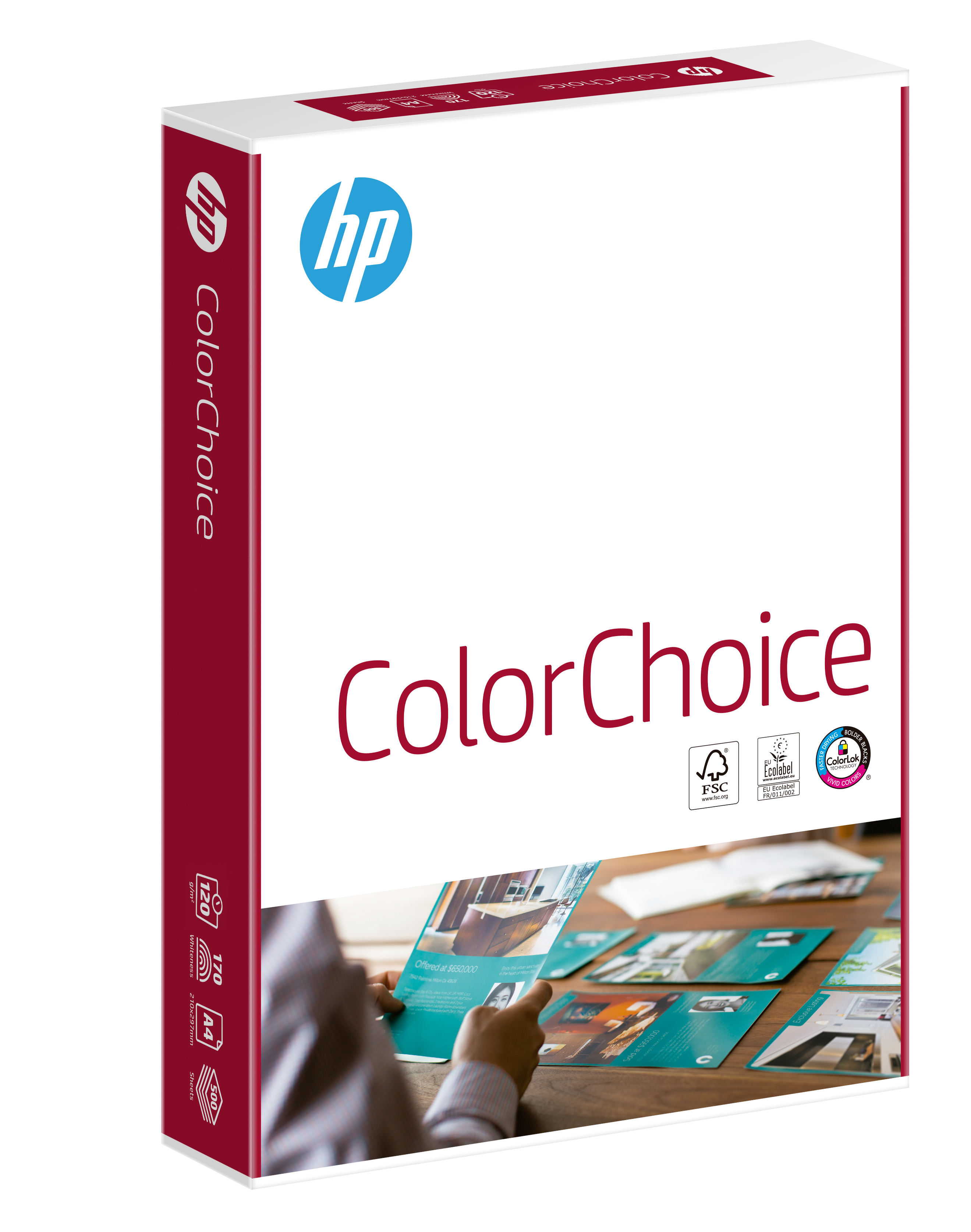 HP Color Choice FSC Paper A4 120gsm White (Ream 500)