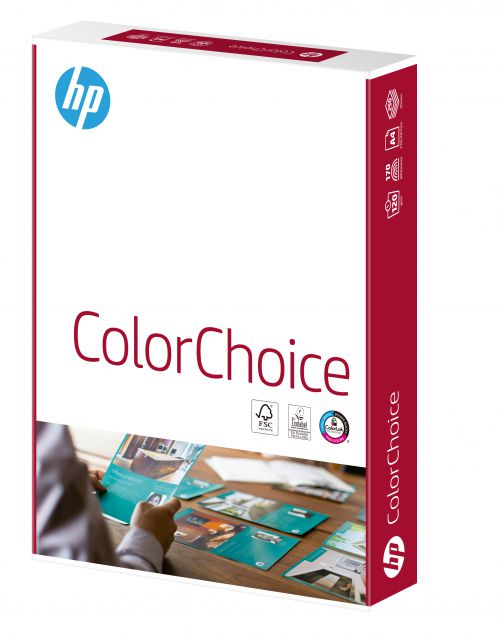 Hewlett Packard HP Color Choice Paper Smooth FSC 120gsm A4 Wht Ref 94292 [250 Shts]