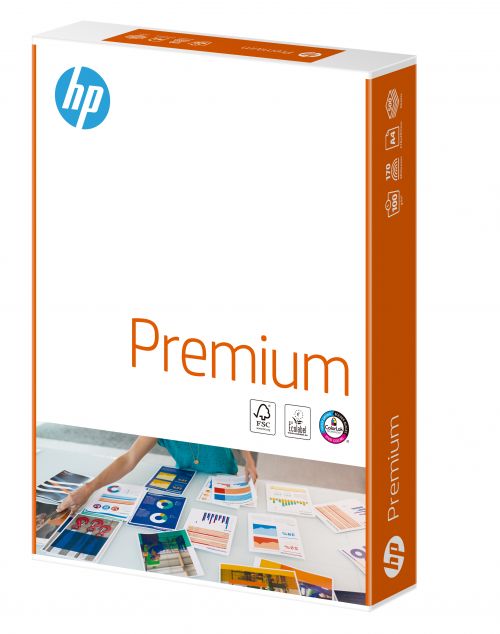 Hewlett Packard HP Premium Paper Colorlok FSC 100gsm A4 Wht Ref 94297 [500 Shts]