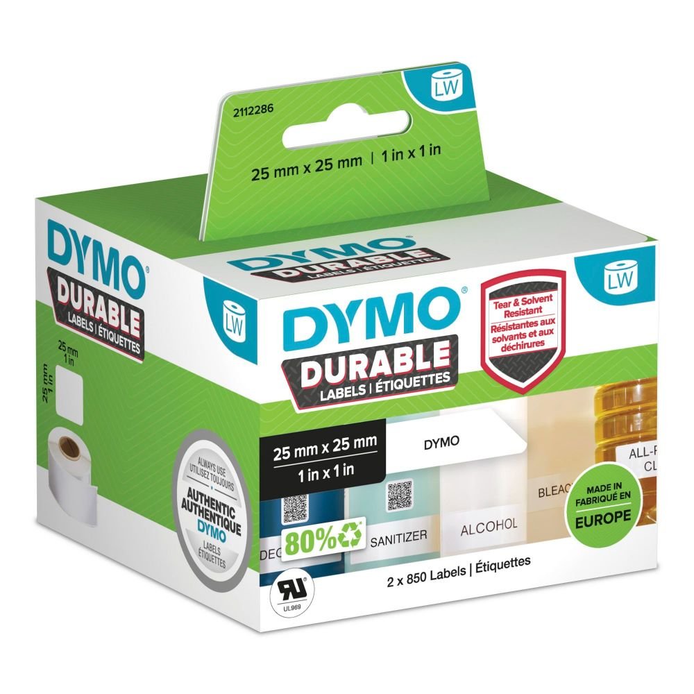 DYMO 2112286 LW DURABLE SQUARE MULTI-PUR