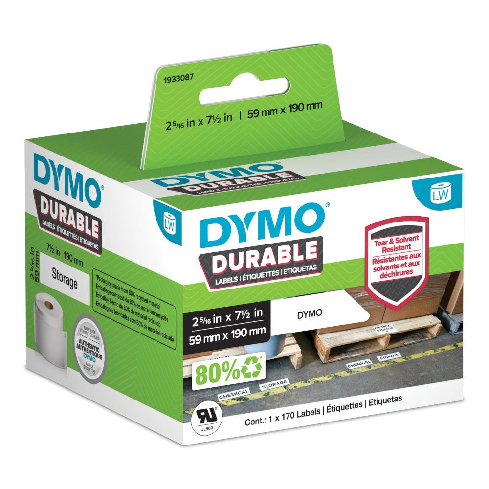 DYMO 1933087 LW DURABLE LARGE SHELVING L