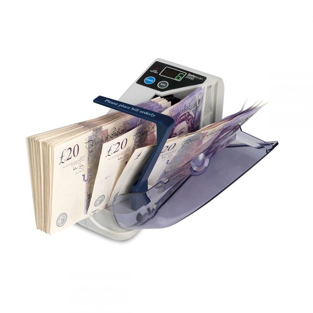 SAFESCAN 2000 PORTABLE BANKNOTE COUNTING